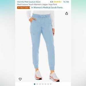 Med Couture Touch Women’s Jogger Yoga Pant Scrubs